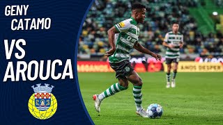 Geny Catamo vs Arouca 8102023  Liga Portugal Matchday 8 [upl. by Zelten]