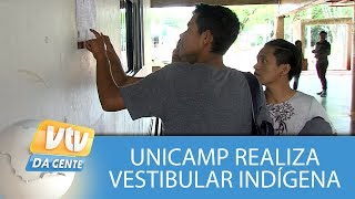 Unicamp realiza vestibular indígena [upl. by Namrehs]