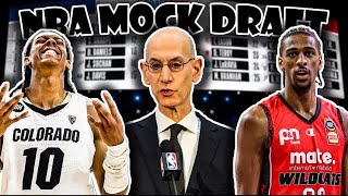 NBA Mock Draft 30 San Antonio Spurs Future NBA Dynasty [upl. by Anierdna]