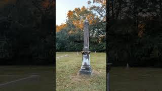 James Whitfield  Governor Merchant Planter Statesman cemetery history grave mississippi [upl. by Roht]