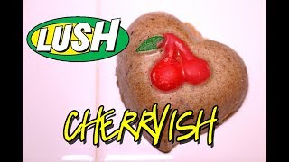 Lush CHERRYISH Body Scrub Sinkside DEMO amp REVIEW Valentines Day 2018 [upl. by Ilise]