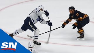 Auston Matthews Toe Drags Makes Perfect Shot For Winner In Overtime [upl. by Carthy321]