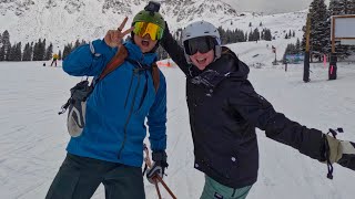 Back in Colorado  Day 3 at Arapahoe Basin  Episode 3 [upl. by Alleuqram]