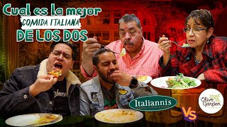 ¿Cuál COMIDA ITALIANA es mejor Italiannis vs Olive Garden [upl. by Soma944]