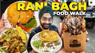 Exploring the Best Food Options in Rani Bagh Pitampura Delhi Food Walk [upl. by Ruenhs]