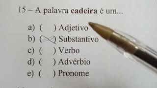 Resposta da Questão 17 Exercicios de Classes Gramaticais [upl. by Ailuj962]