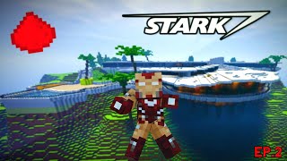 BUILDING TONY STARKS MANSION The Super Craft Series ep2  Minecraft PS4 [upl. by Tallbot]