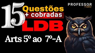 LDB ATUALIZADA Concurso para Professor  Lei de Diretrizes e Bases da Educação [upl. by Norud]