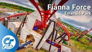 Fianna Force front seat onride 5K POV 60fps Emerald Park [upl. by Auberbach733]