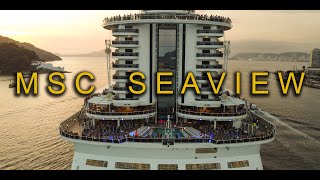 O MAGNÍFICO NAVIO MSC SEAVIEW em Santos 🥹  06122023 [upl. by Katharina]