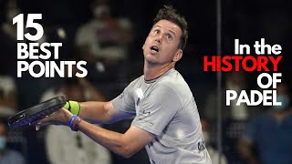 The Best POINTS in All of Padel HISTORY [upl. by Auqenehs524]