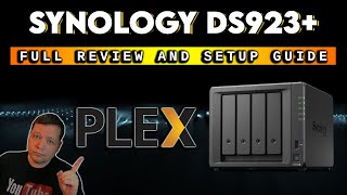 Synology DS923 Review  Synology NAS Setup  Synology Plex Setup [upl. by Nosirb]