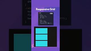 Responsive CSS grid  Flexbox using HTML amp CSS 👨🏼‍💻🤩 javascript cssgrid responsivewebsite short [upl. by Yerahcaz550]