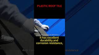 Anticorrosion and acidalkali resistant PVC plastic roof tiles rooftiles roofsheet [upl. by Skillern]