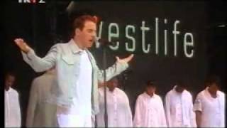 Westlife  If I let you go Flying without wings Party in the park 2000wmv [upl. by Harehs]