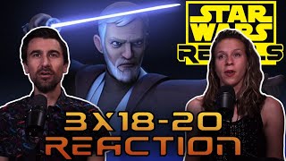 TWIN SUNS REACTION  Star Wars Rebels S3 Episodes 1820 [upl. by Gudrin]