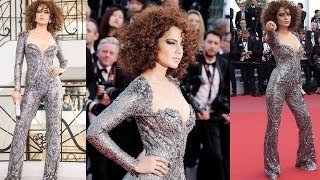 Cannes 2018 Kangana Ranaut Bedazzles In Nedret Taciroglu [upl. by Haem]