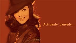 Halina Kunicka  Ach panie panowie Official Audio [upl. by Akimal]