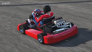 GO KART  ESX  MAP [upl. by Dnumsed190]