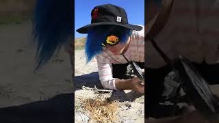 How To Start a Fire with a MAGNIFYING GLASS Shorts [upl. by Ateloj791]