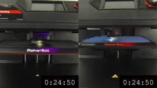 MakerBot Replicator vs Replicator 5th Gen [upl. by Hnahk]