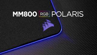 CORSAIR RGB Mouse Pad  MM800 RGB POLARIS [upl. by Kentigerma]