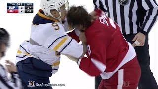 Evander Kane vs Brendan Smith Dec 27 2016 [upl. by Yngad]