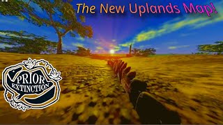 Exploring the new Uplands Map  Prior Extinction Roblox [upl. by Felita]