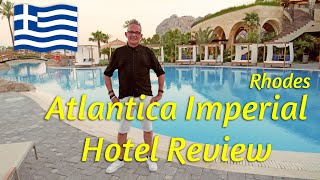 Rhodes Atlantica Imperial Resort Review [upl. by Adigirb]