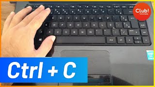 Como COPIAR Y PEGAR EN UNA LAPTOP Con el Teclado  Textos y Imágenes [upl. by Prissy]