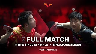 Fan Zhendong v Ma Long  WTTSmashback  Singapore Smash 2022 [upl. by Evangelin]