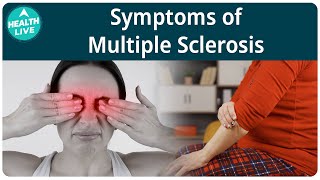 What Are The Symptoms Of Multiple Sclerosis  Multiple Sclerosis  Health Live [upl. by Abie]