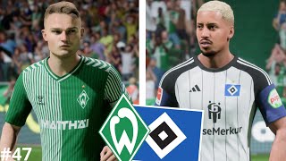 EA FC 24 😍 NORDDERBY  😱 Duell vs FC Bayern  🔥 HSV Karrieremodus 47 [upl. by Fulcher201]