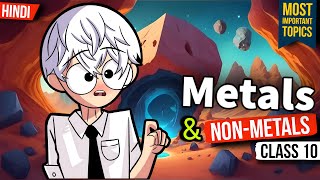 Metals and Non Metals class 10 One shot animation  Metals and Non Metals Full Chapter Animation [upl. by Oram]