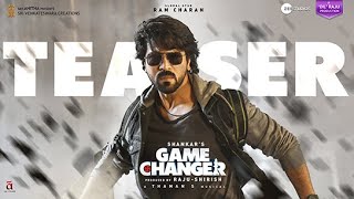 Game Changer Teaser  4K   Ram Charan  Kiara Advani  Shankar  Dil Raju  Shirish  Zee Studios [upl. by Sezen]