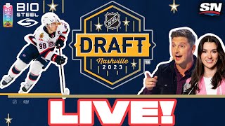 2023 NHL Draft LIVE w Colby Armstrong amp Ailish Forfar Hydrated By BioSteel [upl. by Ruamaj]