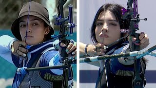 Maira Sepulveda v Valentina Acosta – recurve women gold  Medellin 2021 World Ranking Event [upl. by Chrisman709]