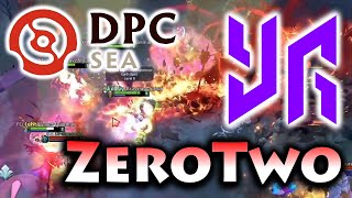 ZERO TWO vs YANGON  DPC SEA LOWER DIVISION DOTA 2 [upl. by Yve]