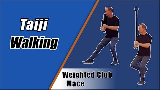 Improve Balance Taiji Walking with Weighted Club [upl. by Assirrac229]