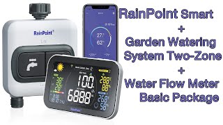 Rain Point Smart Garden Watering System TwoZone Basic Package [upl. by Roche513]