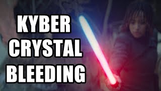 How Do Lightsabers Change Color in The Acolyte  Everything We Know About Bleeding a Kyber Crystal [upl. by Barbour]