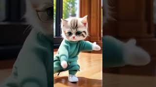 Cat hindi song dance cat cute cartoon love song trend shortvideo trending video viral [upl. by Solnit3]