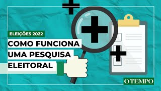 Como funciona uma pesquisa eleitoral  Eleições 2022 [upl. by Annayi824]