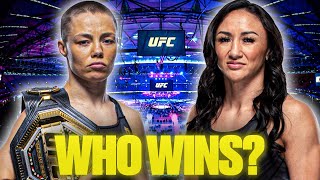 Rose Namajunas vs Carla Esparza Ultimate Fight Breakdown [upl. by Blane866]