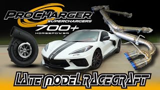 700HP Supercharged C8 Corvette  Late Model Racecraft [upl. by Olatha]