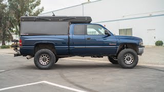 2nd Gen Cummins Overland Build on Carli Suspension Pintop System [upl. by Esyahc275]