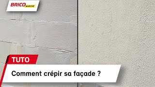 Comment crépir sa façade   Bricomarché [upl. by Haynes]