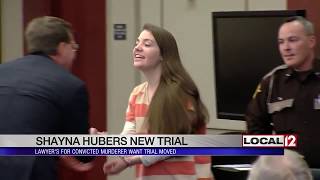 Lawyers for convicted murderer Shayna Hubers want trial moved [upl. by Anizor373]