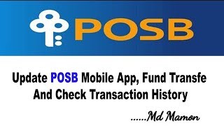 How to transfer money from posb ibanking [upl. by Harutak718]