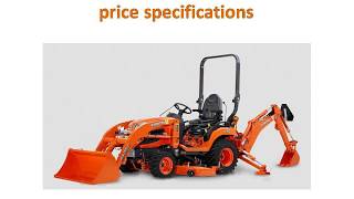 Kubota Bx25d Tractor Price specifications Features  Review  Overview Of The Kubota [upl. by Kreager]